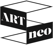 The ARTneo logo - a 3 dimensional box with ART and neo imposed on either side, both top and bottom.